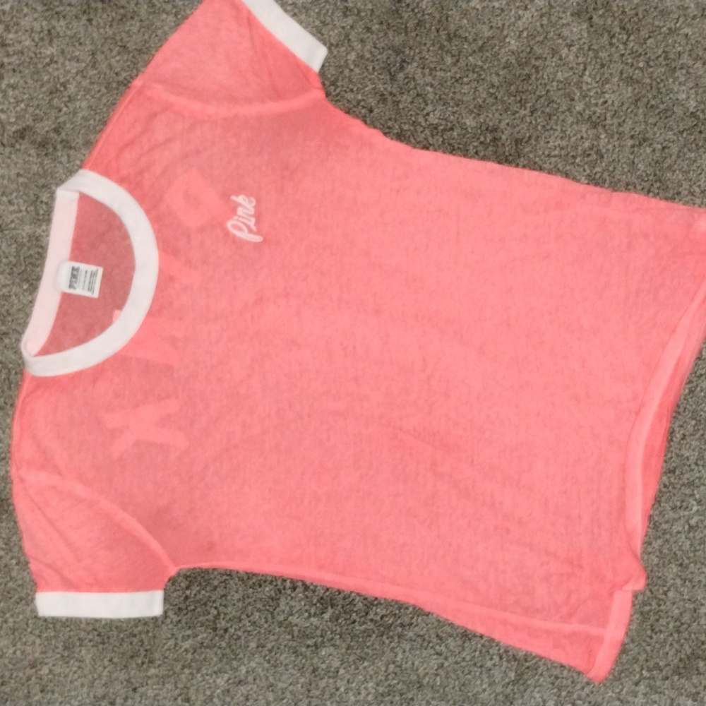 VS PINK RINGER TEE